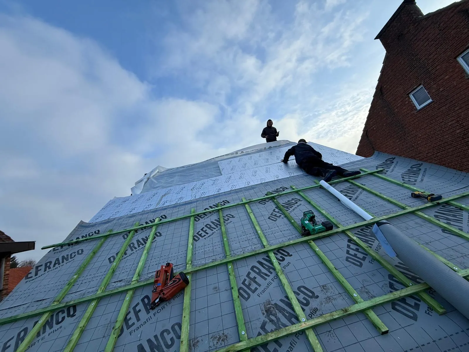 Dakisolatie Hellend Dak