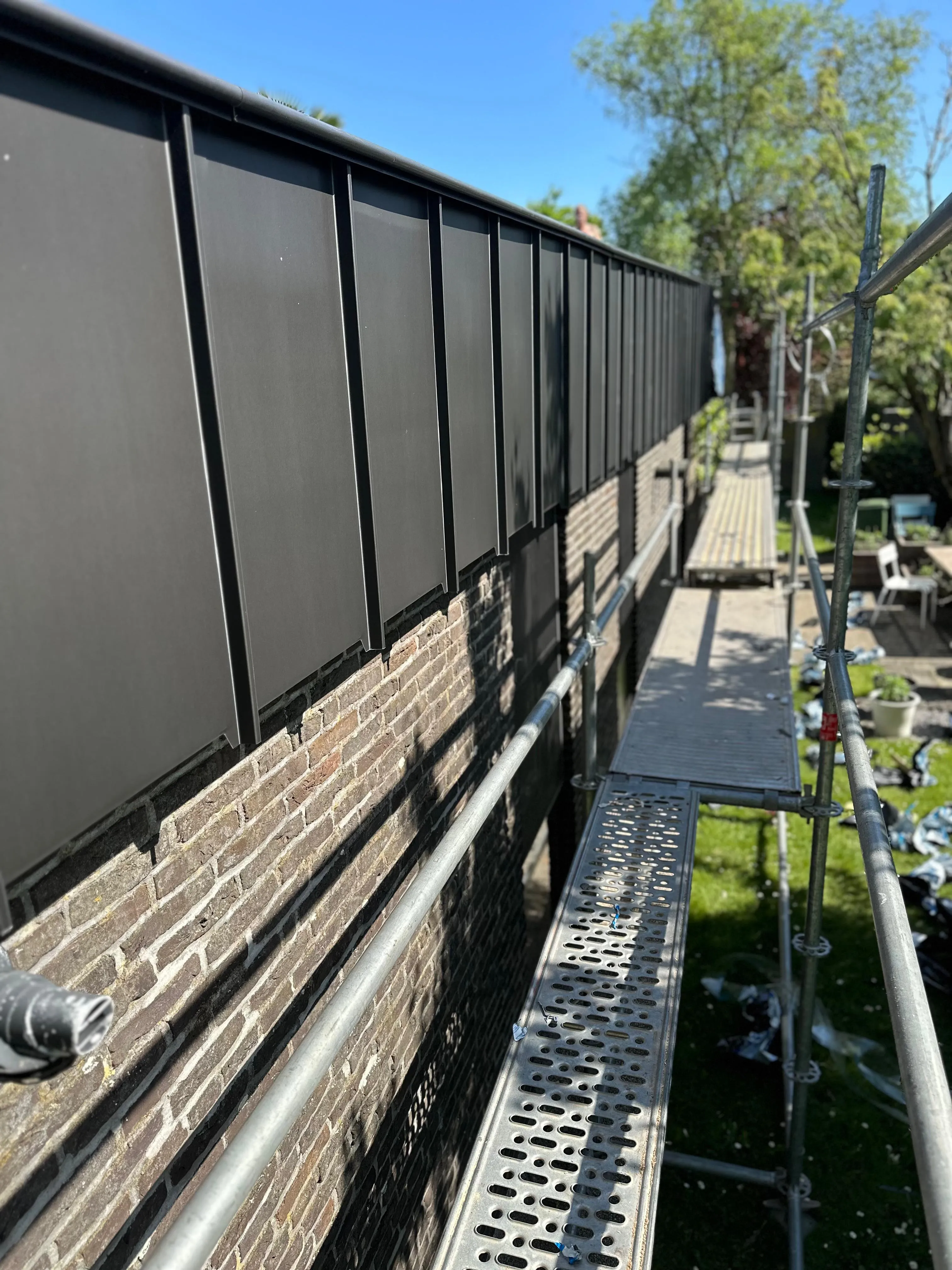 Gevelbekleding Leien & Zink